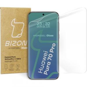 Folia hydrożelowa na ekran Bizon Glass Hydrogel Front do Huawei Pura 70 Pro / Pro+ / Ultra, 2 sztuki