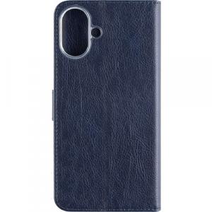 Etui Fixed Opus do iPhone 16 Plus, granatowe