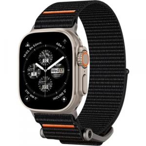 OUTLET: Pasek Spigen DuraPro Flex Ultra Band do Apple Watch 49/46/45/44 mm, czarny