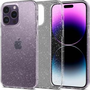 Etui Spigen Liquid Crystal Glitter do iPhone 14 Pro Max, przezroczyste