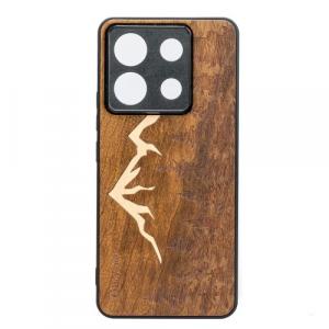 Drewniane etui do Xiaomi Redmi Note 13 Pro 5G, Bewood Góry Imbuia