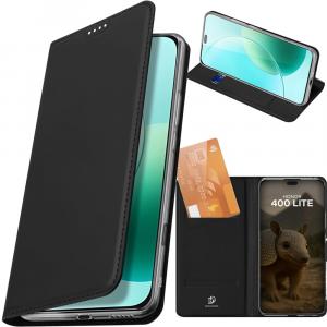 Etui z klapką Dux Ducis Skin Pro do Honor 400 Lite, czarne