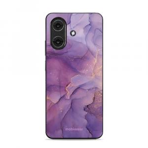 Etui ochronne do Realme Note 60, Mobiwear Glossy Case, fioletowe