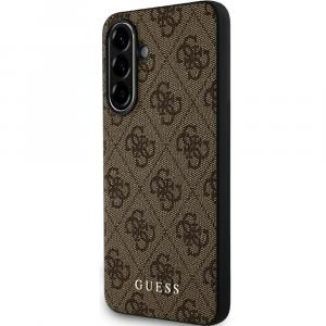 Etui Guess Hardcase 4G Metal Gold Logo do Galaxy A56 5G, brązowe