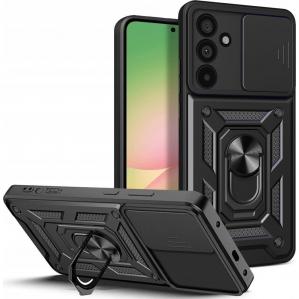 Etui z ringiem Tech-Protect Camshield Pro do Samsung Galaxy A56 5G, czarne