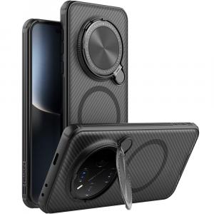 Etui Nillkin CamShield Prop Magnetic do Honor Magic7 Pro, półprzezroczyste z czarnym