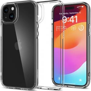 Etui Spigen Crystal Hybrid do iPhone 15, przezroczyste