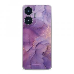 Etui ochronne do Realme C55, Mobiwear Glossy Case, fioletowe