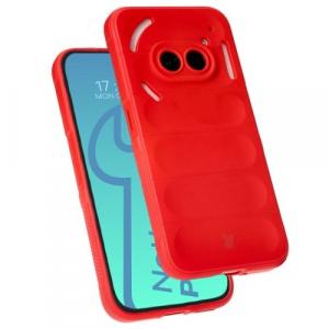 Pancerne etui Bizon Case Tur do Nothing Phone (2a) / (2a) Plus, czerwone