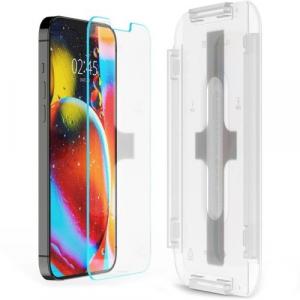 Szkło do etui + Aplikator Spigen Glas.tR EZ Fit 1-Pack do iPhone 15 Plus / 16 Plus