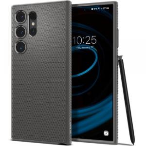 Etui Spigen Liquid Air do Galaxy S24 Ultra, szare