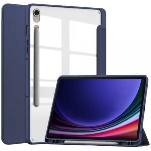 Etui Bizon Case Tab Clear Matt do Galaxy Tab S9, granatowe