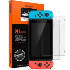 Szkło do etui Spigen Glas.tr Slim 2-Pack Nintendo Switch