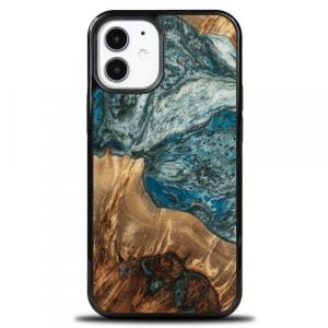 Drewniane etui Bewood do iPhone 12 Mini, Planets - Ziemia