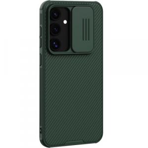 Etui Nillkin CamShield Pro do Galaxy S24 FE, ciemnozielone