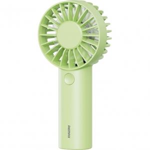 Wiatrak podręczny, wentylator, wiatraczek Remax Handheld Fan RS-SF06 1200mAh, zielony