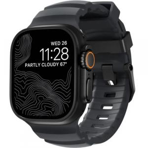 Pasek Nomad Rocky Point Band do Apple Watch 49/46/45/44 mm, grafitowy