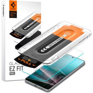 Szkło do etui + Aplikator Spigen Glas.tR EZ Fit Pro 1-Pack do Galaxy S25 Edge
