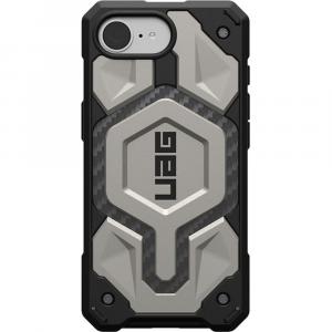 Etui pancerne Urban Armor Gear Monarch Pro Mag do MagSafe do iPhone 16e, tytanowo-srebrne