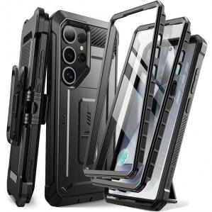 Etui pancerne Supcase UB Pro SP+noSP do Galaxy S25 Ultra, czarne
