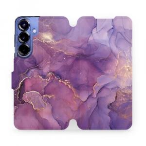 Etui z klapką do Galaxy S25 Plus, Mobiwear Book, fioletowe