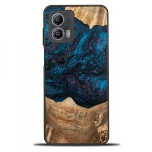 Drewniane etui Bewood Unique Planets - Neptun do Motorola Moto G73 5G