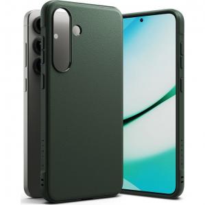 OUTLET: Etui Ringke Onyx do Galaxy S25, ciemnozielone