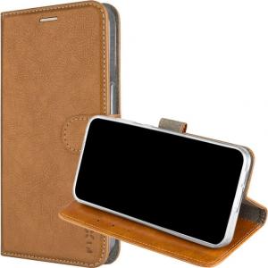 Etui z klapką Fixed Opus do Galaxy A26 5G, brązowe