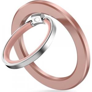 Magnetyczny uchwyt na telefon Tech-Protect MMR300 Magnetic MagSafe Ring, różowozłoty