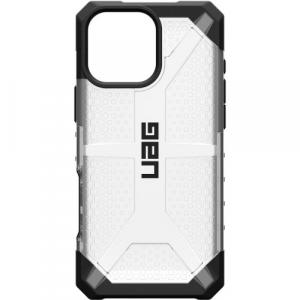 Etui pancerne Urban Armor Gear Plasma do iPhone 16 Pro Max, przezroczyste z czarną ramką