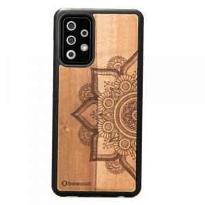 Drewniane etui do Galaxy A52s / A52 5G / A52 4G, Bewood Mandala Jabłoń
