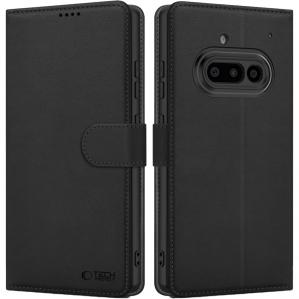 Etui Tech-Protect Wallet do Nothing Phone (3a), czarne