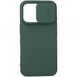 Etui Nillkin CamShield Pro do iPhone 16 Pro, ciemnozielone