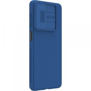 Etui z ochroną aparatu Nillkin CamShield do Galaxy M54 5G, niebieskie