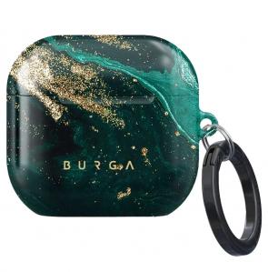 Etui Burga Emerald Pool do AirPods 4, wielokolorowy morski