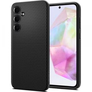 Etui Spigen Liquid Air do Galaxy A35 5G, czarne