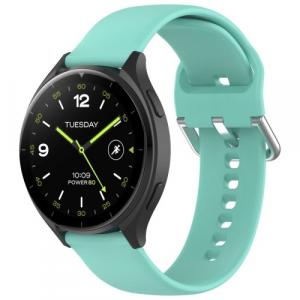 Pasek Bizon Strap Watch Silicone Pro do Xiaomi Watch 2, turkusowy