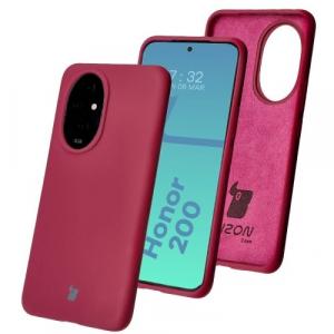 Silikonowe etui Bizon Soft Case do Honor 200, ciemnofioletowe