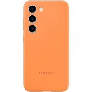 Etui Samsung Silicone Cover do Galaxy S23, pomarańczowe