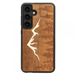 Drewniane etui do Galaxy A55 5G, Bewood Góry Imbuia