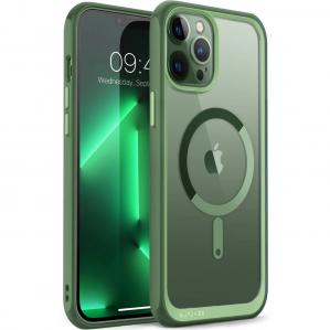 Etui pancerne Supcase UB Mag z MagSafe do iPhone 13 Pro Max, przezroczysto-zielone