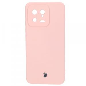 Etui Bizon Case Silicone Sq do Xiaomi 13, jasnoróżowe