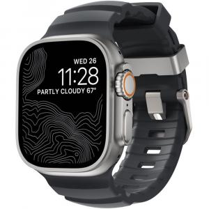 Pasek Nomad Rocky Point Band do Apple Watch 49/46/45/44 mm, czarny