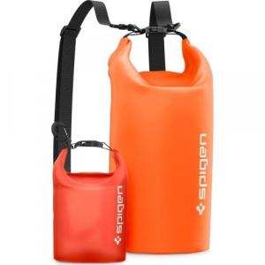 Torba wodoodporna Spigen A630 Aqua Shield Dry Bag IPX6 20L + 2L, pomarańczowa