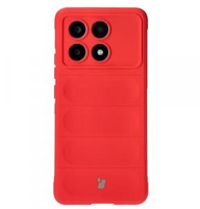 Pancerne etui Bizon Case Tur do Xiaomi Pocophone X6 Pro, czerwone