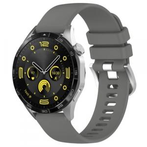 Pasek Bizon Strap Watch Silicone Pro do Huawei Watch GT 4 41 mm, szary