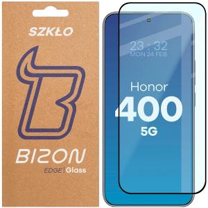 Szkło hartowane Bizon Glass Edge 2 do Honor 400, czarna ramka