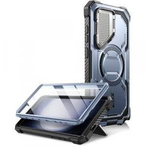 Etui pancerne Supcase i-Blason Armorbox Mag SP do Galaxy S24 Ultra, do MagSafe, niebieskie