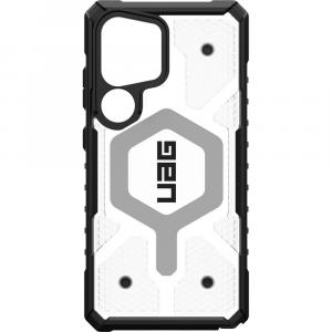 Etui pancerne Urban Armor Gear Pathfinder Clear Magnet do Galaxy S25 Ultra, przezroczyste z czarną ramką