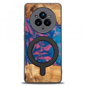 Drewniane etui do Realme 14 Pro 5G, Bewood Unique Neons Vegas do MagSafe